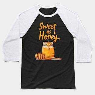 Valentine's Honey Jar: Sweet as Honey, Pop Art Style Baseball T-Shirt